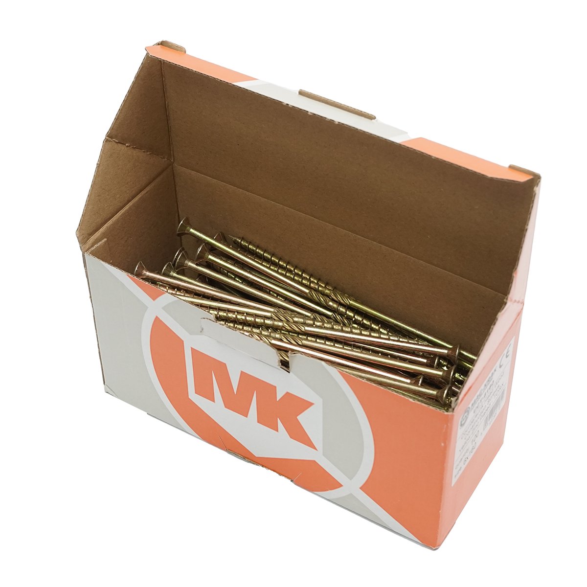 Surub pentru lemn autofiletant cu cap inecat 6x160mm tip torx TX30, 100 buc/cutie